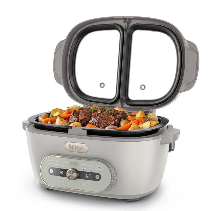Ninja MultiPot XL 11-in-1 Multicooker, White Gold - FOOD STEAMER RICE COOKER SLOW COOKER - Beattys of Loughrea