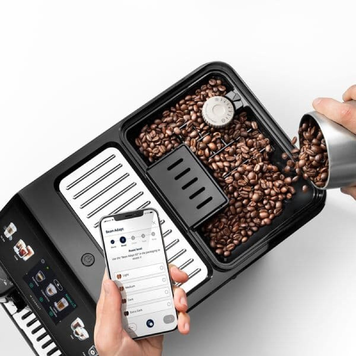 De'Longhi Eletta Explore ECAM450.86.T Titanium Bean-to-Cup Coffee Machine