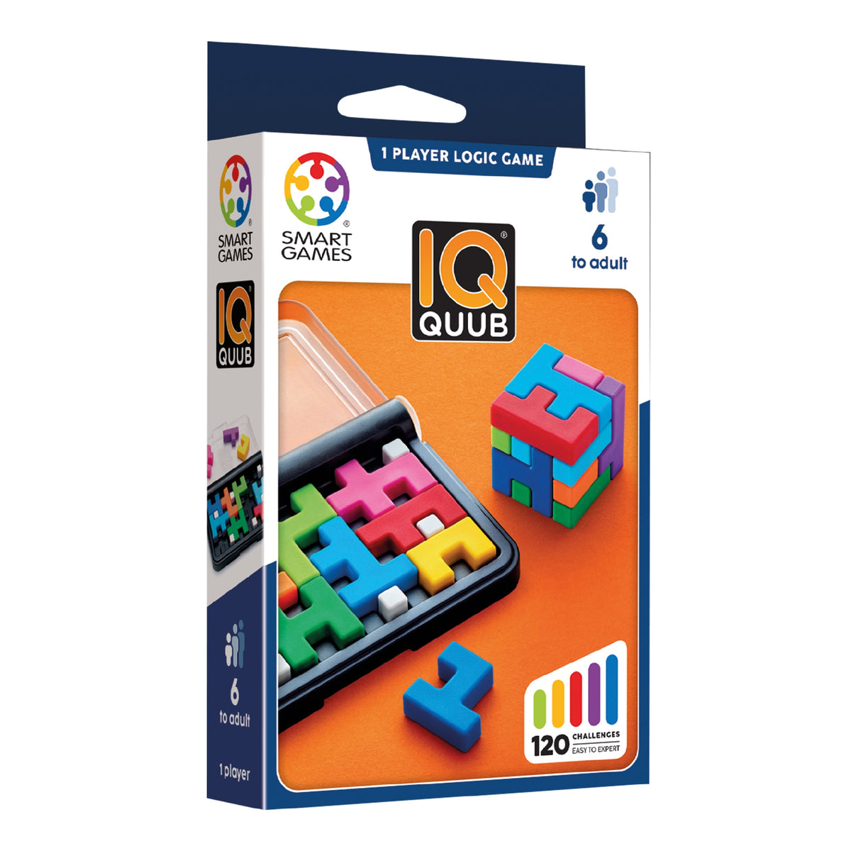 SmartGames IQ Quub Logic Puzzle Game