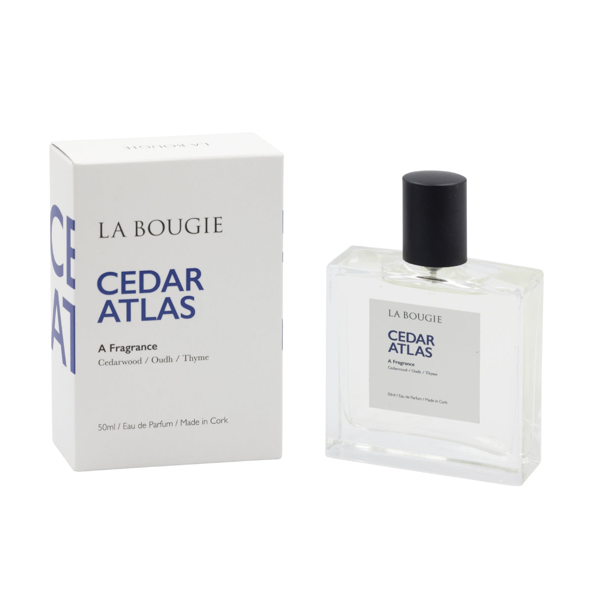La Bougie Cedar Atlas Eau de Parfum 50ml - CANDLES - Beattys of Loughrea