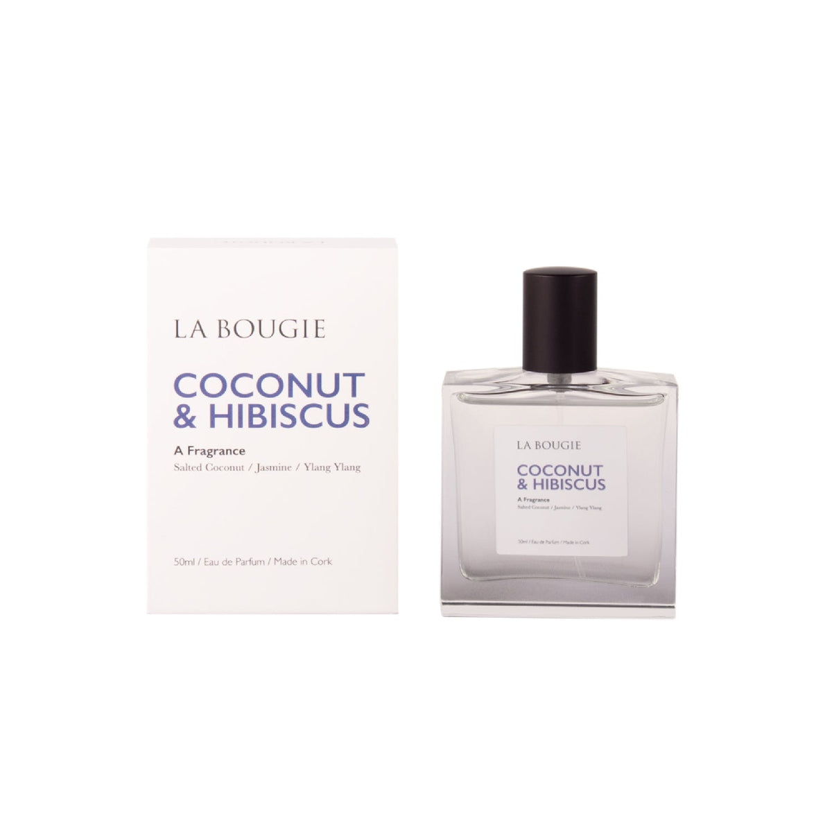 La Bougie Coconut & Hibiscus Eau de Parfum 50ml - POT POURRI/AROMATHERAPY/OILS/DIFFUSER - Beattys of Loughrea