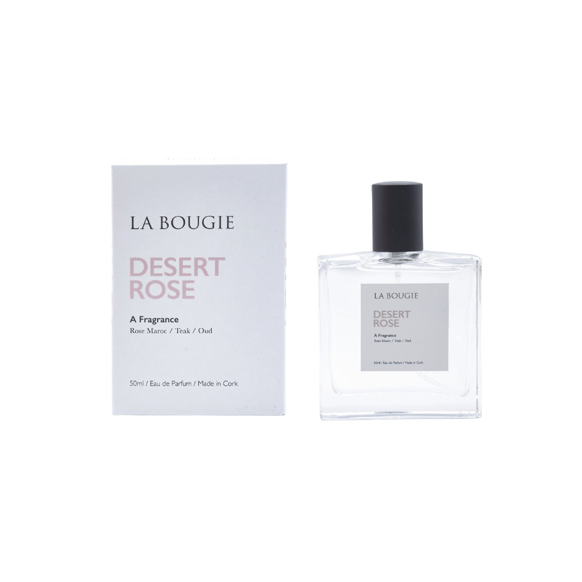 La Bougie Desert Rose Eau de Parfum 50ml - POT POURRI/AROMATHERAPY/OILS/DIFFUSER - Beattys of Loughrea
