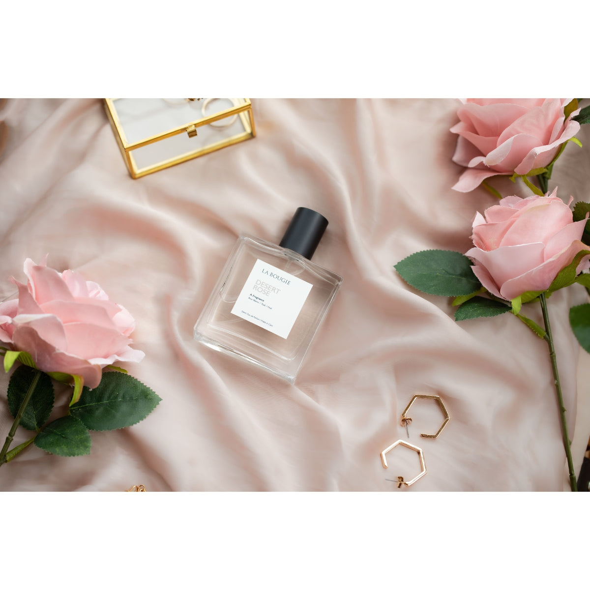 La Bougie Desert Rose Eau de Parfum 50ml - POT POURRI/AROMATHERAPY/OILS/DIFFUSER - Beattys of Loughrea