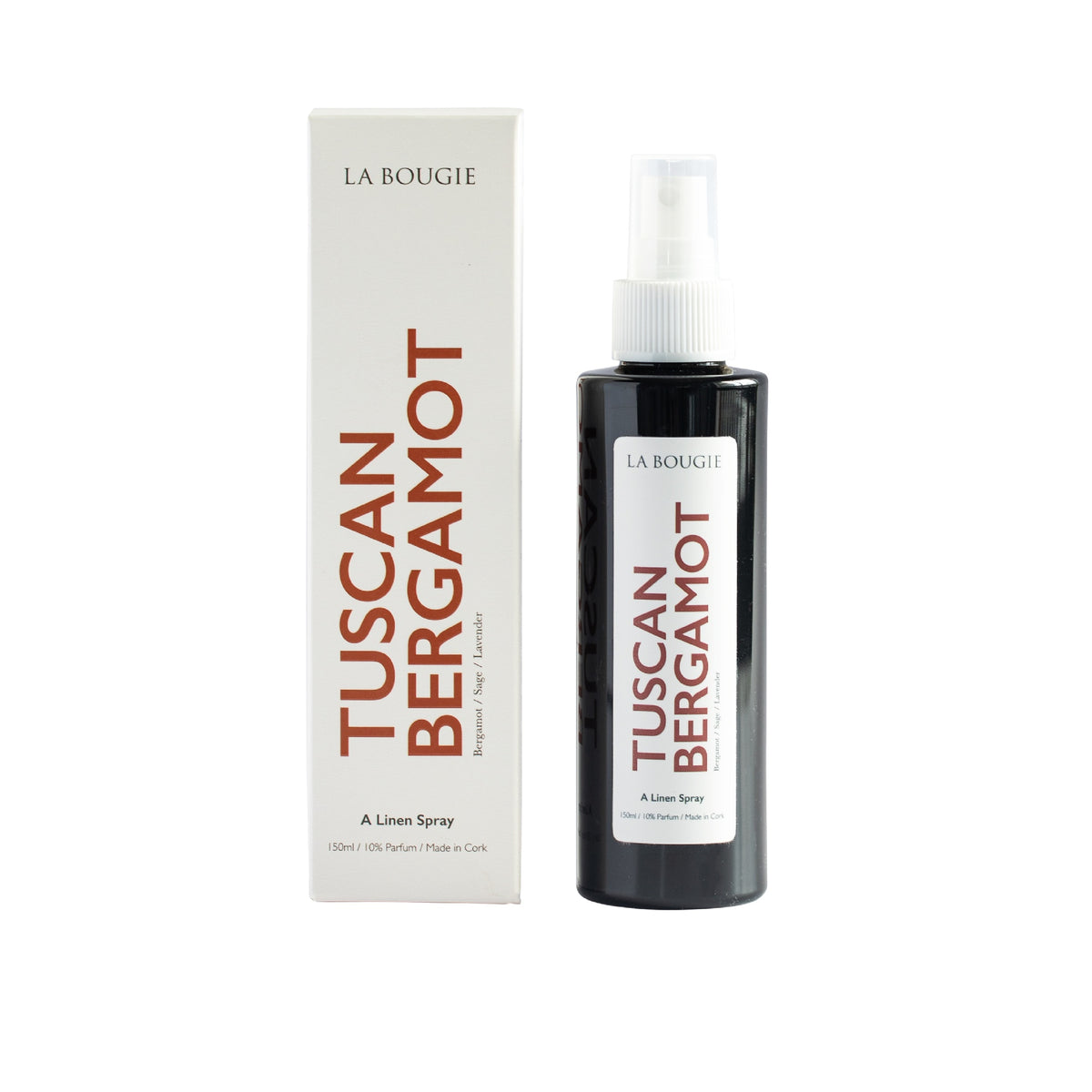 La Bougie Tuscan Bergamot Linen Spray - POT POURRI/AROMATHERAPY/OILS/DIFFUSER - Beattys of Loughrea
