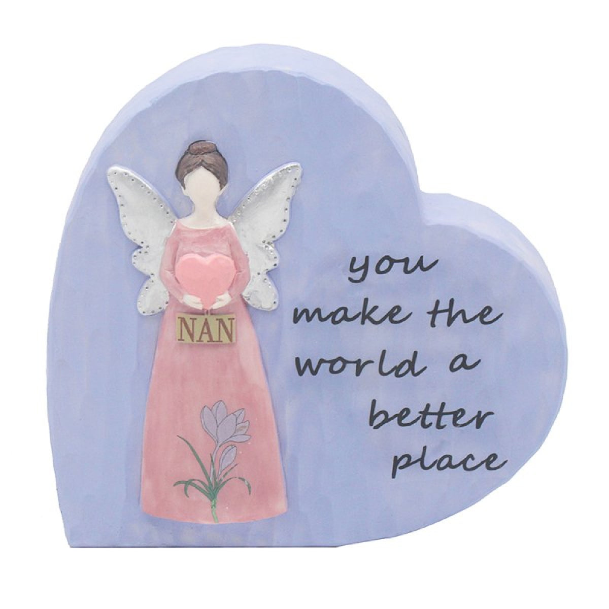 Love & Affection Heart Plaque – Nan - ORNAMENTS - Beattys of Loughrea