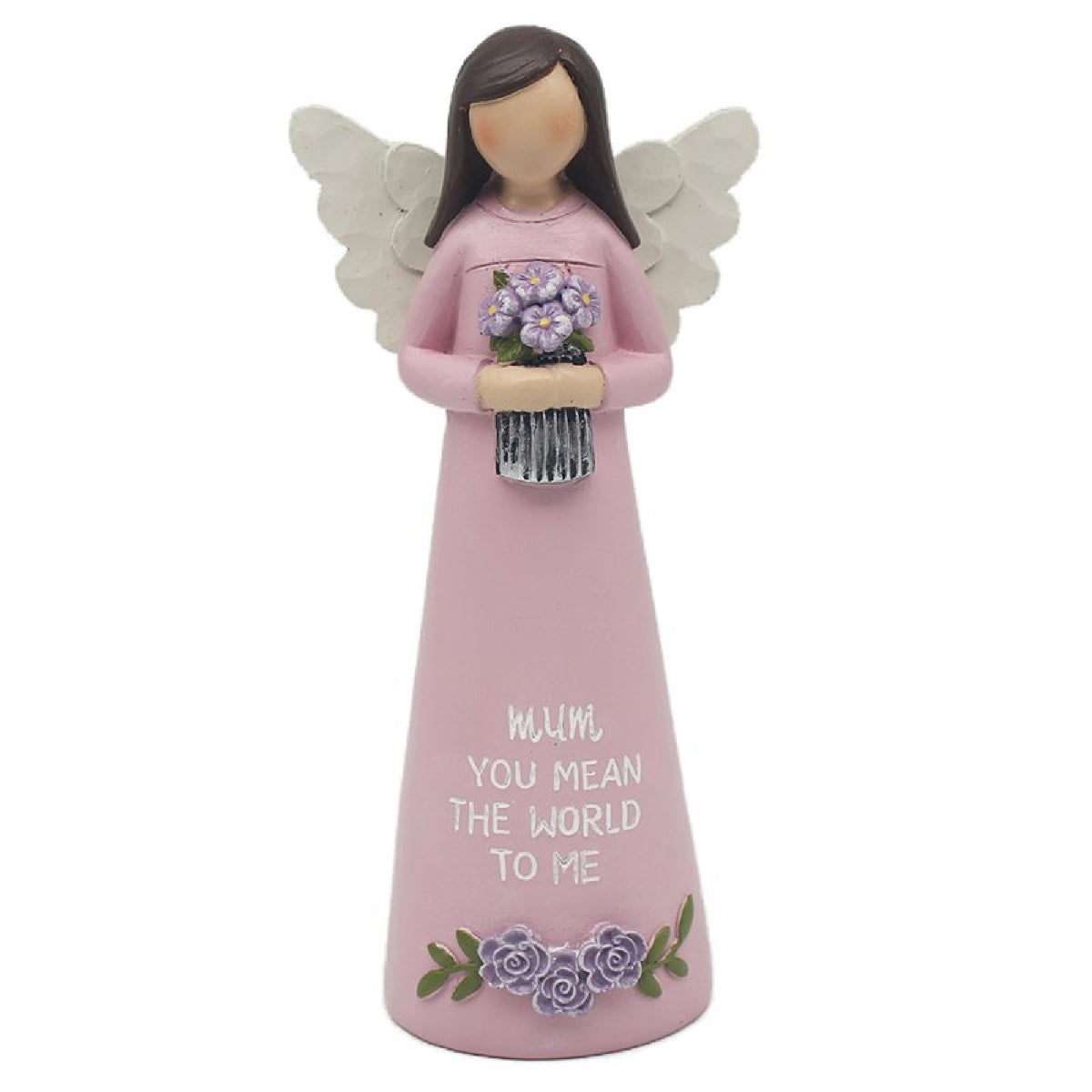 Love & Affection Standing Angel Figurine – Pink - ORNAMENTS - Beattys of Loughrea