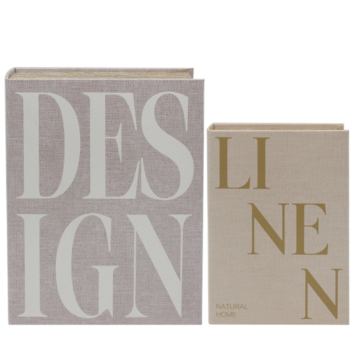 Set of 2 Decorative Book Boxes – Design - ORNAMENTS - Beattys of Loughrea