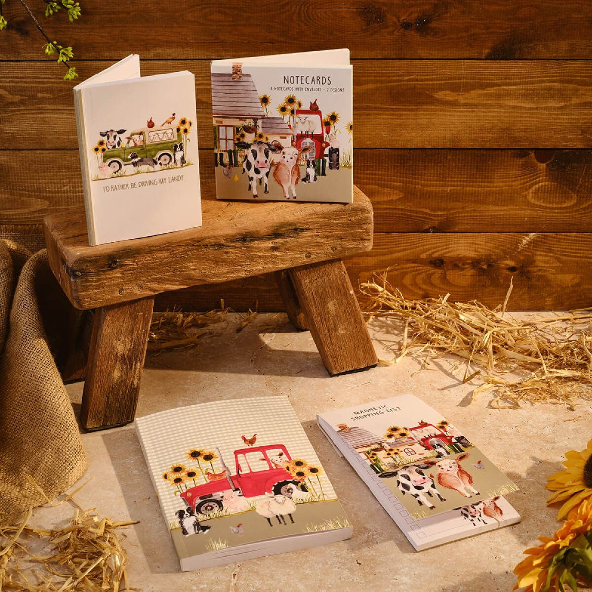 R13 RURAL FARM A5 LINED NOTEBOOK 4RU103