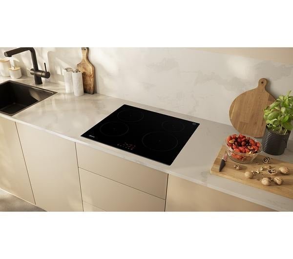 NEFF N30 T36FBE1L0 60 cm Electric Induction Hob | Black - HOBS FULL SIZE 4+ RINGS - Beattys of Loughrea
