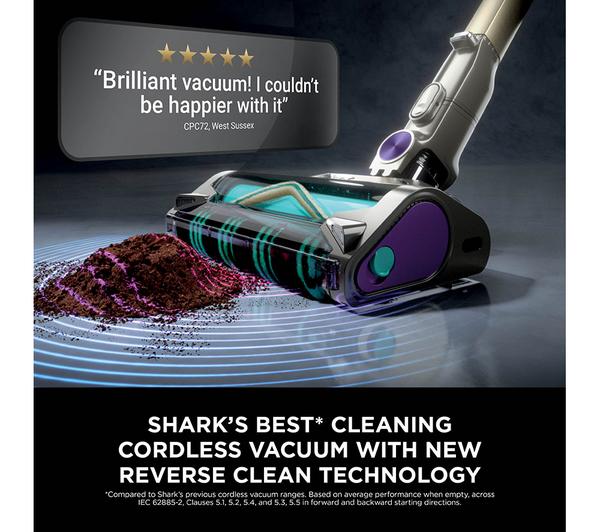 Shark PowerDetect Clean & Empty Cordless Pet Vacuum Cleaner Anti Hair Wrap | IP3251UKT - VACUUM CLEANER NOT ROBOT - Beattys of Loughrea