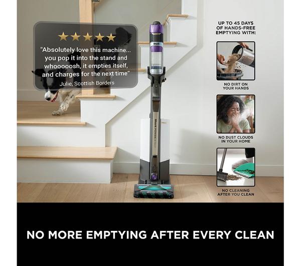 Shark PowerDetect Clean & Empty Cordless Pet Vacuum Cleaner Anti Hair Wrap | IP3251UKT - VACUUM CLEANER NOT ROBOT - Beattys of Loughrea