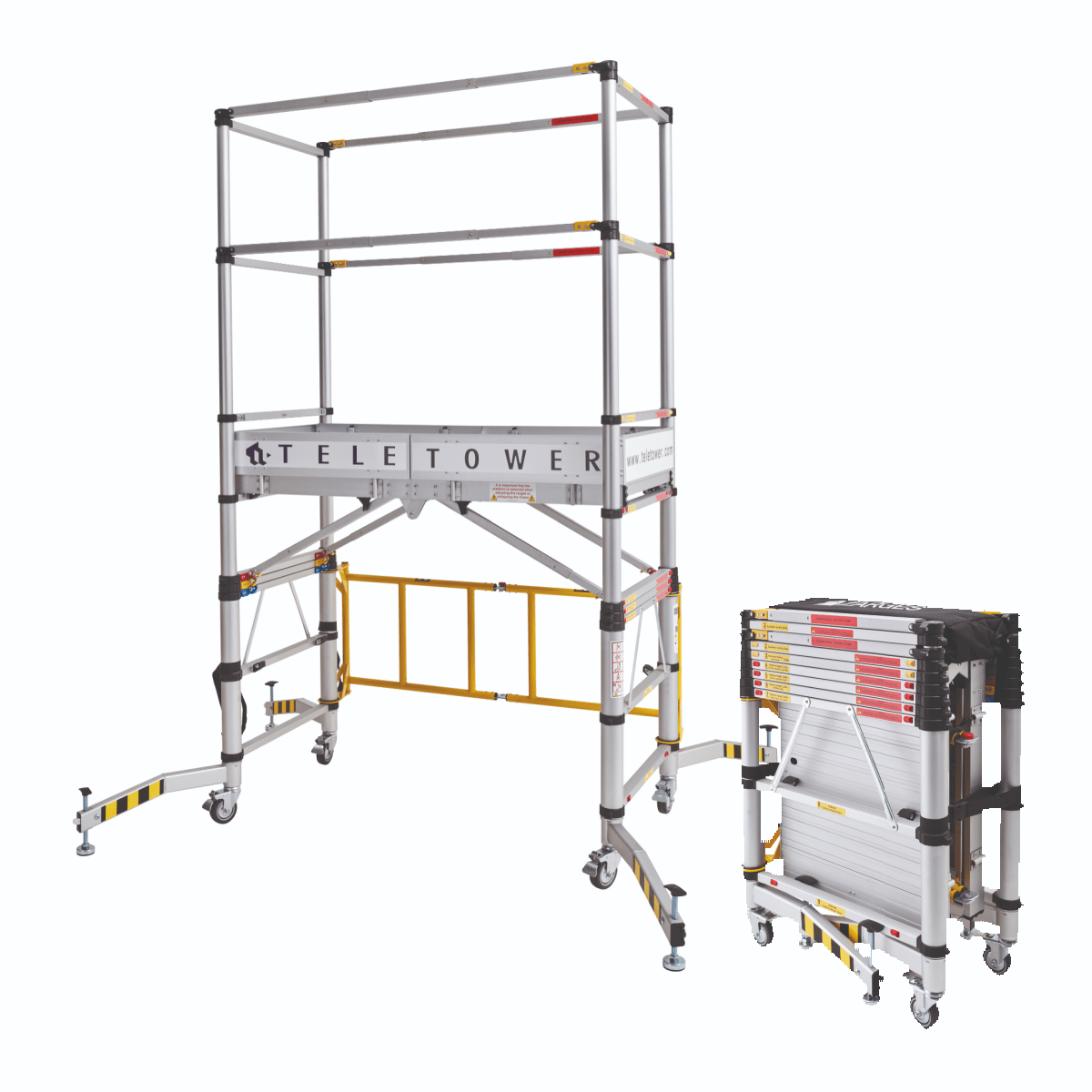 Zarges Mobile Telescopic Tower - WORKBENCH/ STAND - Beattys of Loughrea