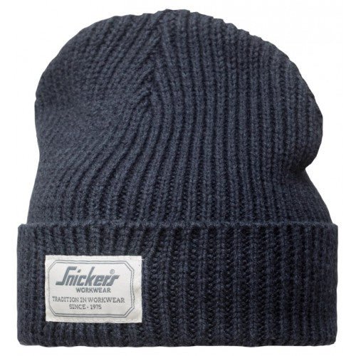 Snickers Beanie Navy 90239500000 - HAT/ CAP/ BELT - Beattys of Loughrea