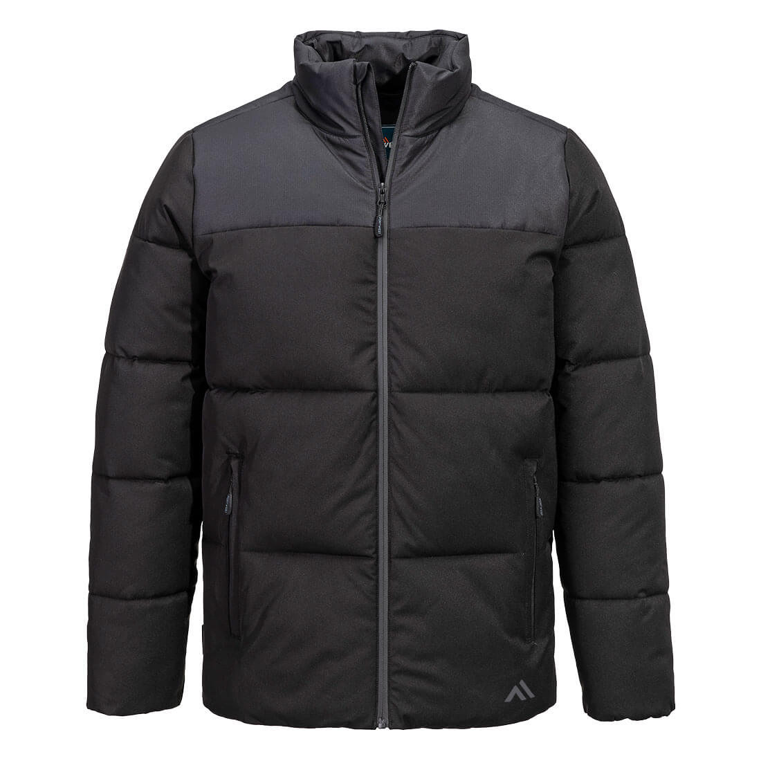Portwest KX3 Insulated Baffle Jacket Black Size Large - Beattys of Loughrea | www.beattys.ie