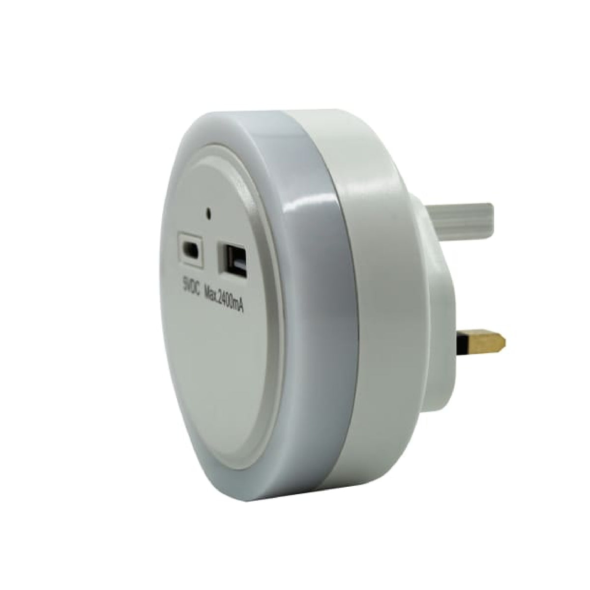 Uni-Com Night Light with USB-A and USB-C Charging