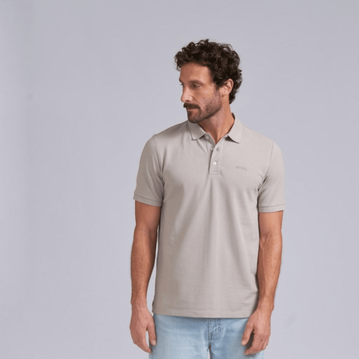 STIHL Polo Shirt Basic Grey XXL 04213011664 - ADULT CLOTHING (NOT WORKWEAR) - Beattys of Loughrea