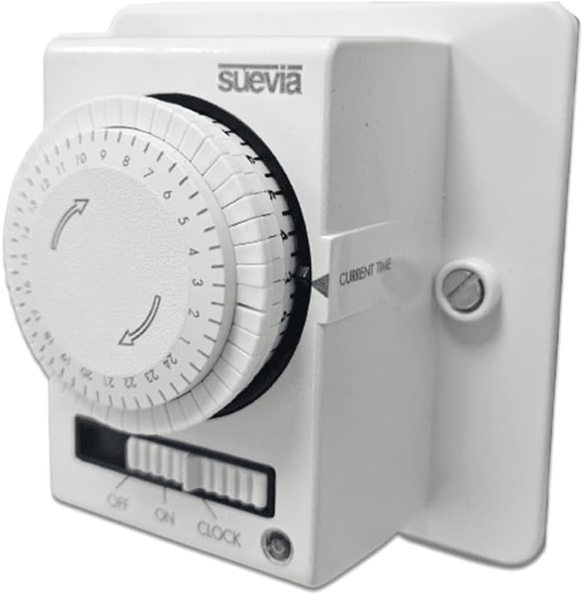 Suevia IMM24F 24hr Immersion Timer 13A Flush (APT replacement) - IMMERSION - Beattys of Loughrea