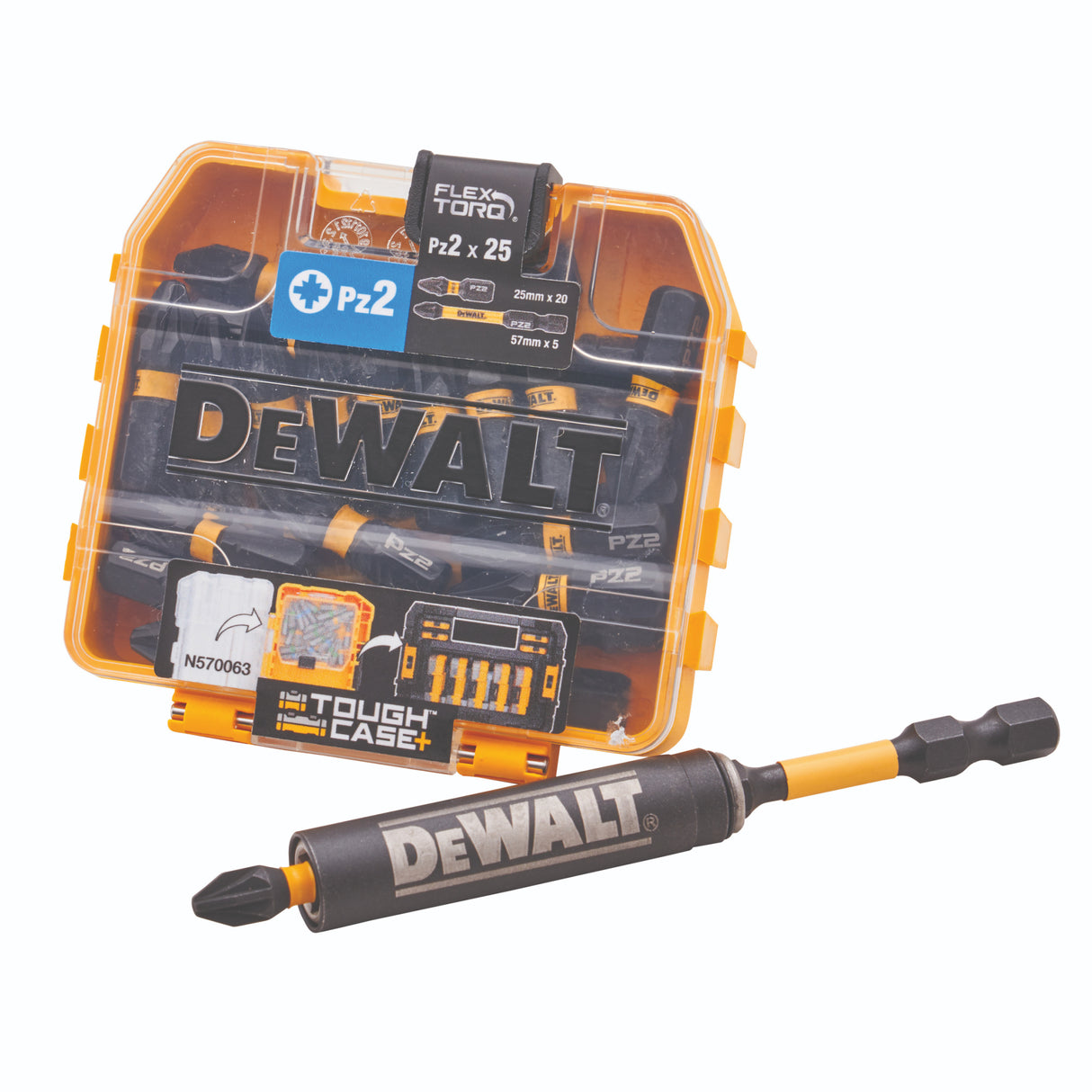 DeWalt PZ2 Screwdriver Bit Pack & Bit Holder - SCREWDRIVERS - Beattys of Loughrea