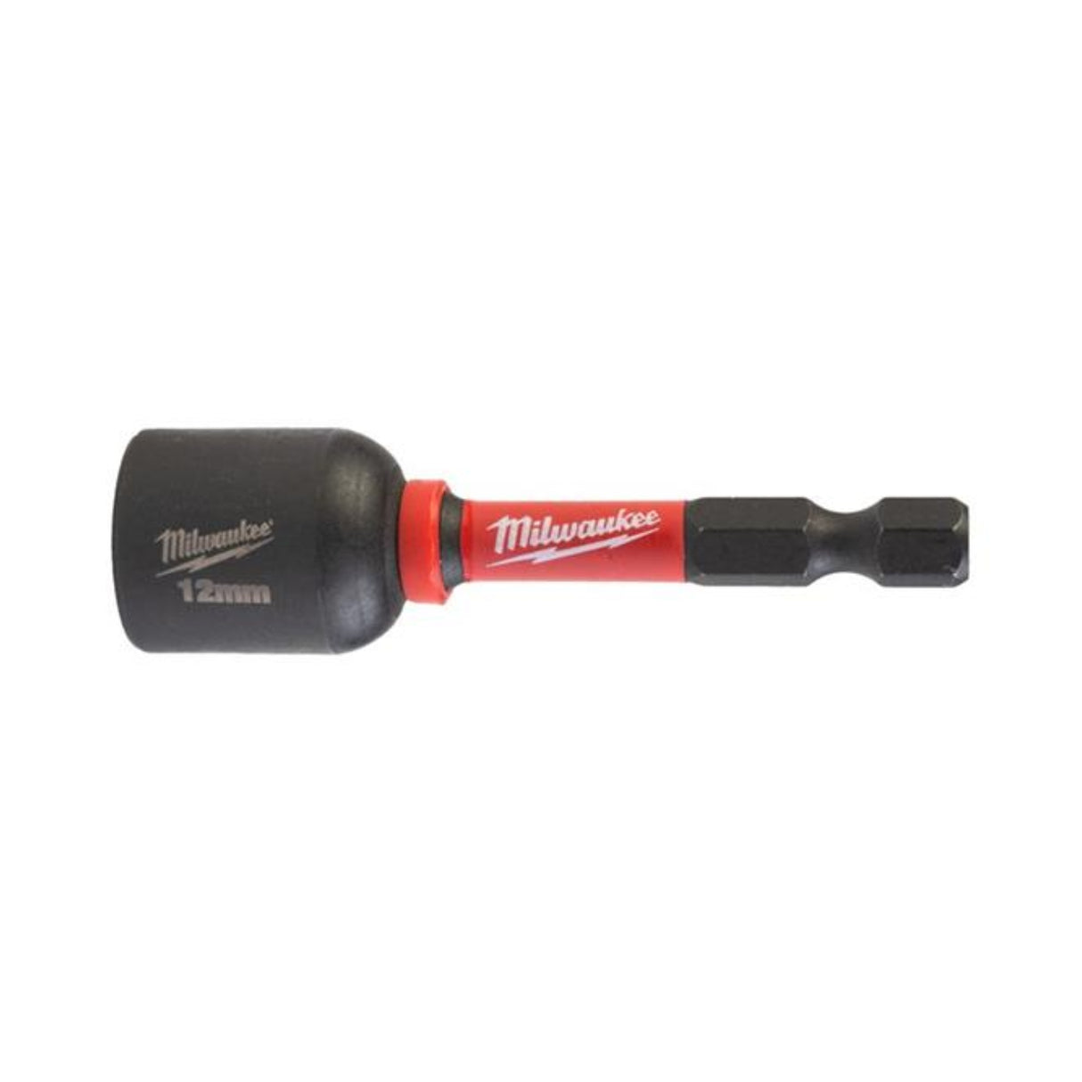 Milwaukee Shockwave Magnetic Nut Driver Hex12 x 65mm 4932492442 - ELECTRIC SCREWDRIVERS - Beattys of Loughrea