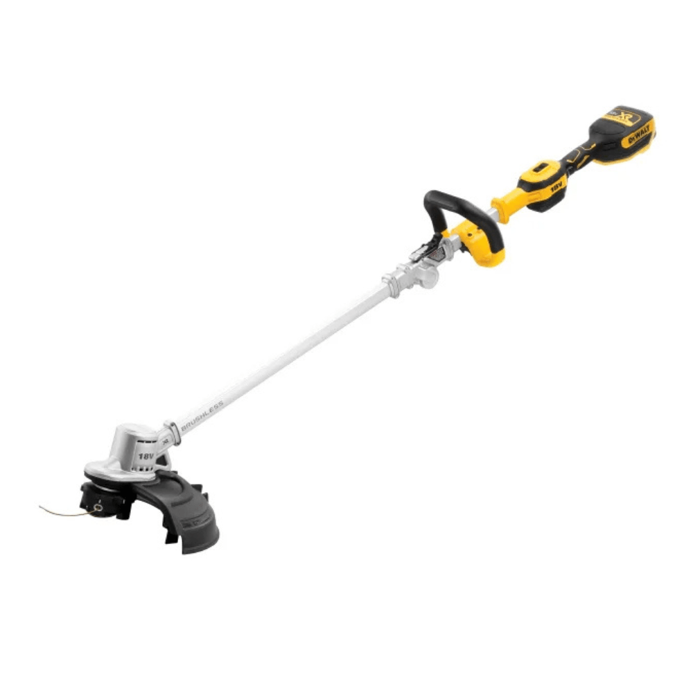 DeWalt DCMST561P1 XR Brushless String Trimmer 18V 1 x 5.0Ah Li - ion - STRIMMERS - Beattys of Loughrea
