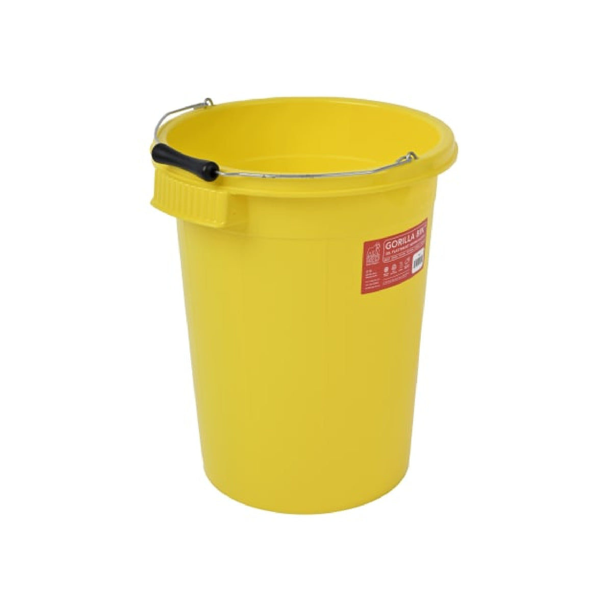Red Gorilla Plasterers Mixing Bucket, Yellow, 30 Litre