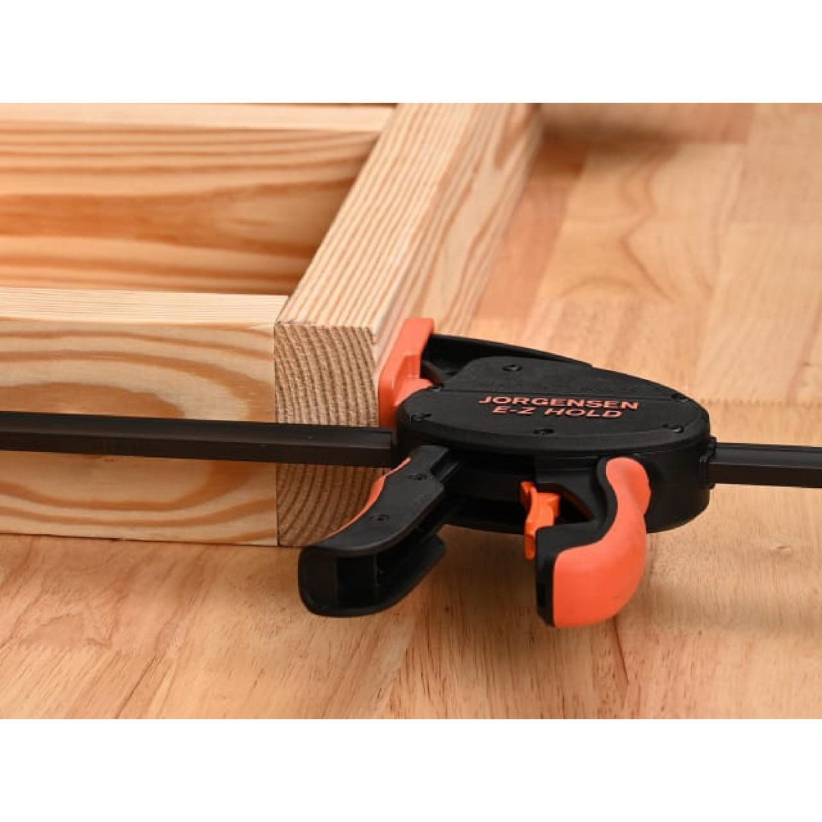 Pony Jorgensen Heavy-Duty E-Z HOLD Adjustable Bar Clamp, 12in