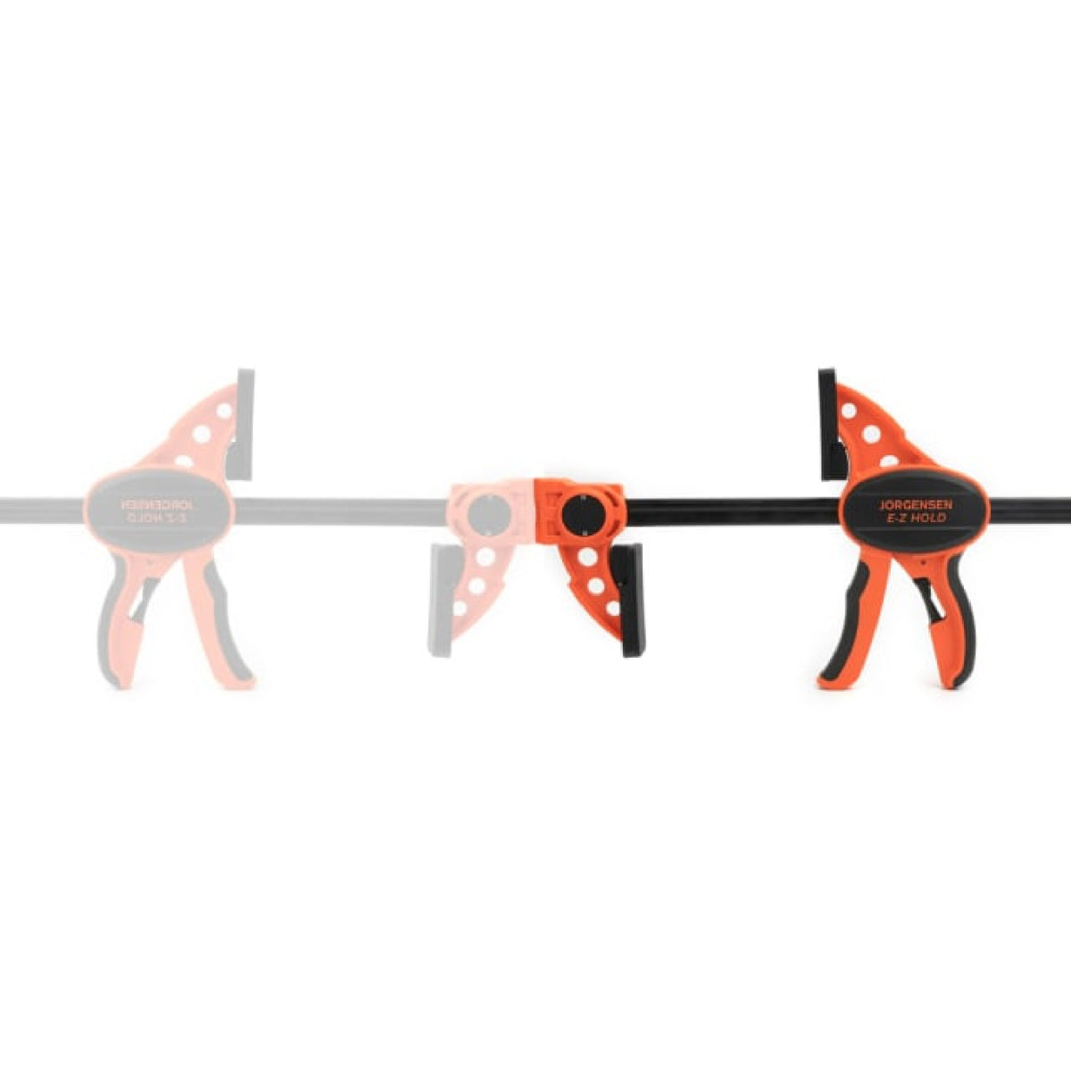 Pony Jorgensen Medium-Duty E-Z HOLD Adjustable Clamp, 12in