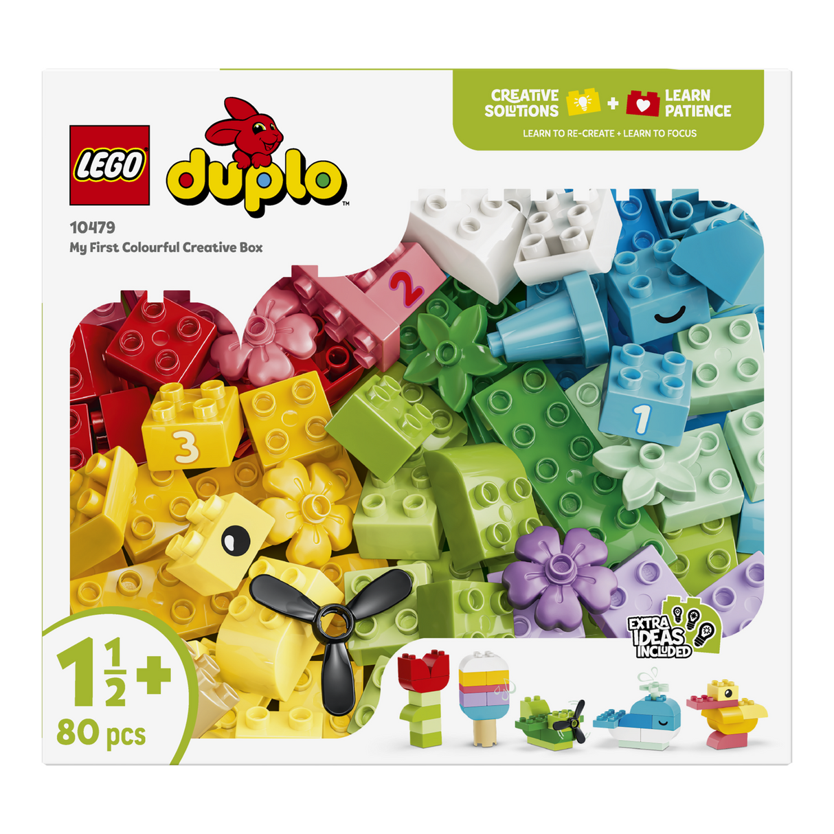 LEGO DUPLO Classic Colorful Creative Box Focus Toy 10479