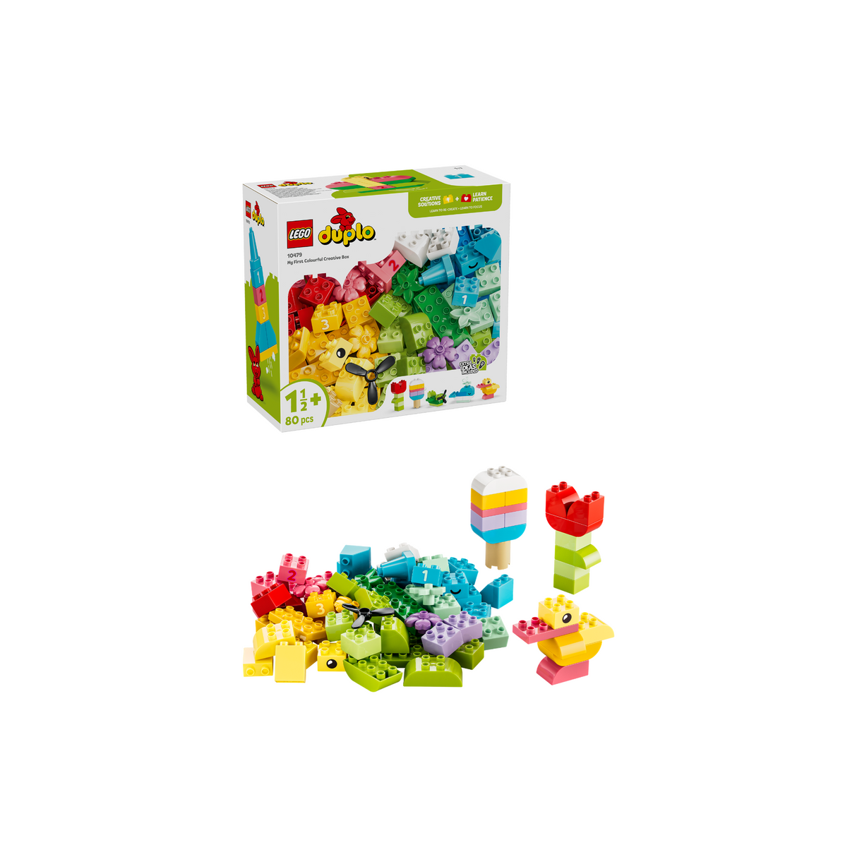 LEGO DUPLO Classic Colorful Creative Box Focus Toy 10479