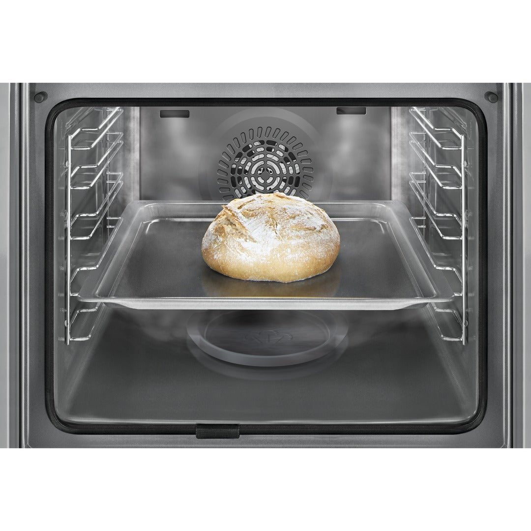 Bosch Series 4 Built - in oven with added steam function 60 x 60 cm Black | HQA534BB3B - ELECT OVEN SINGLE & DBLE BUILT IN - Beattys of Loughrea