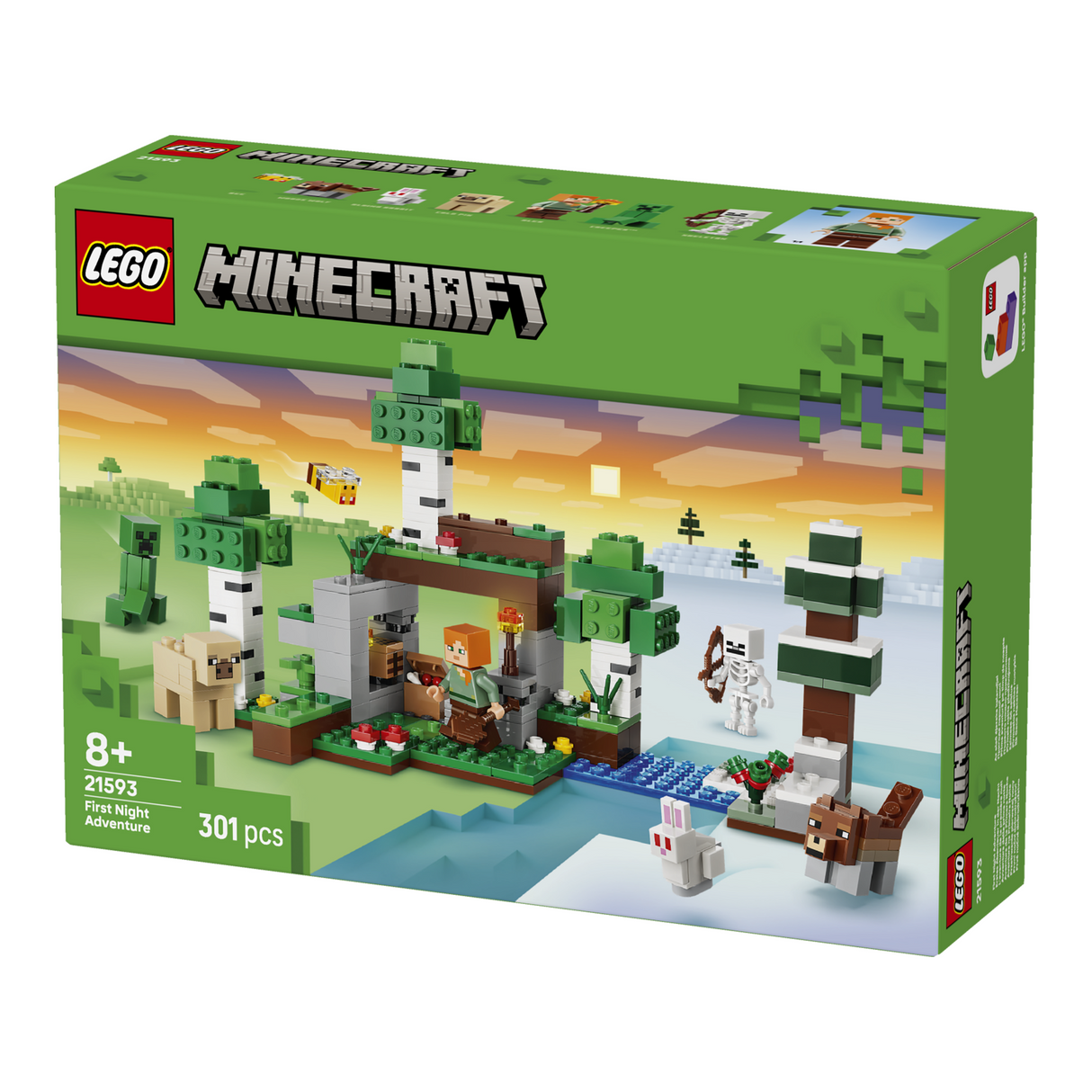 LEGO® Minecraft® First Night Adventure Building Toy 21593
