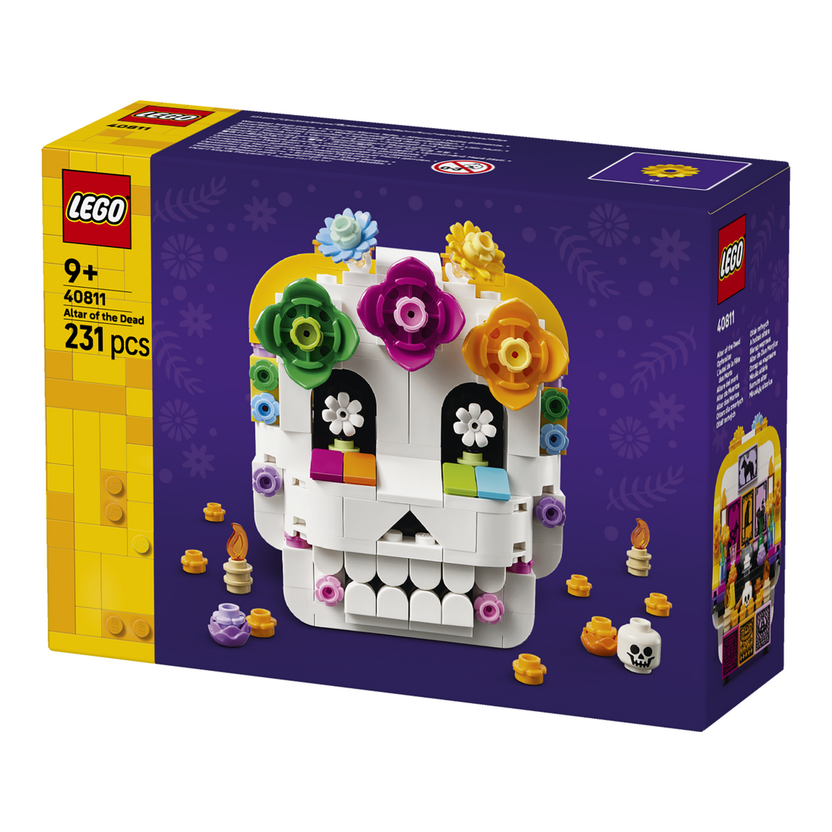 LEGO® Altar of the Dead Día De Los Muertos Skull Decor 40811 - CONSTRUCTION - LEGO/KNEX ETC - Beattys of Loughrea