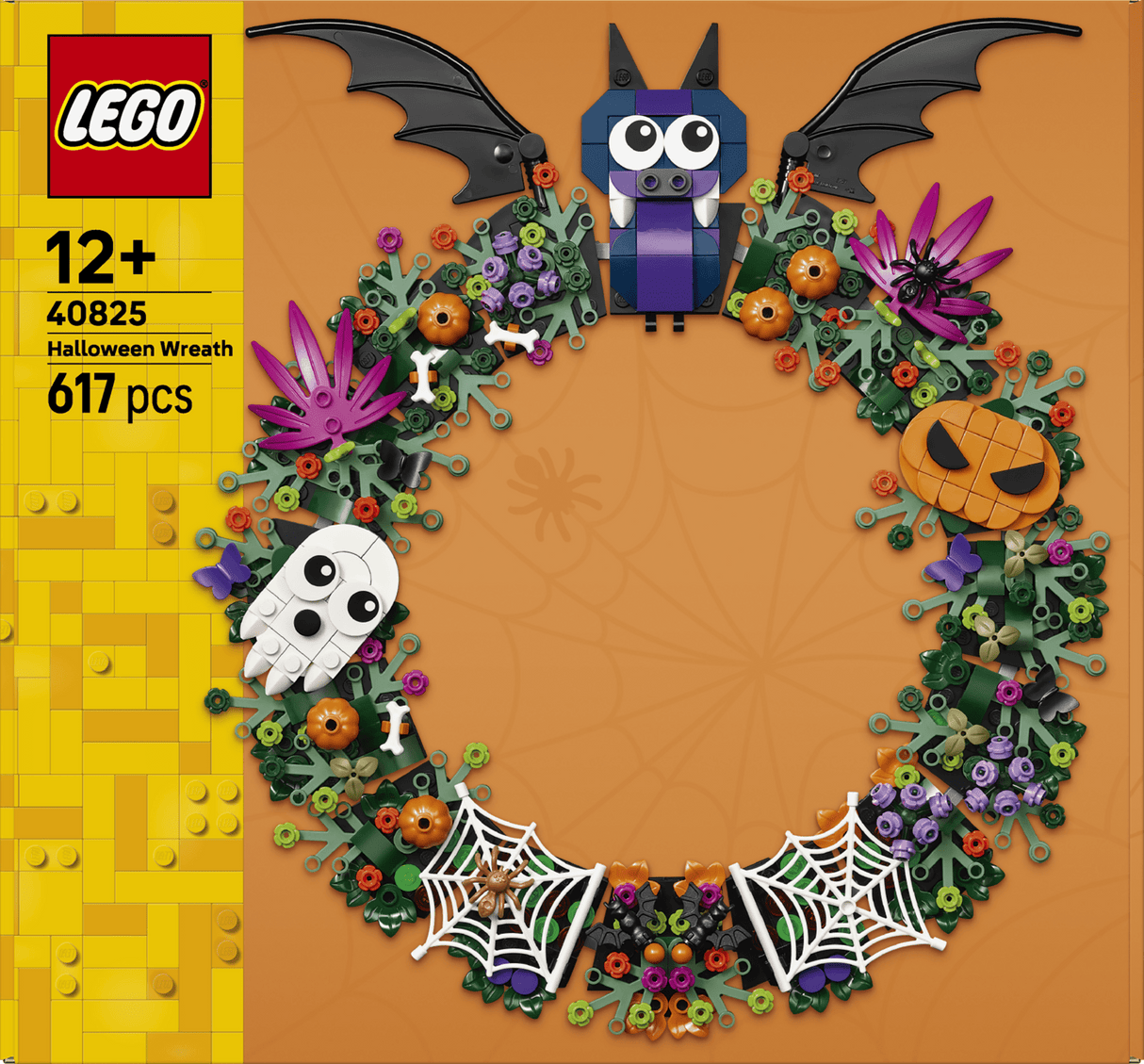LEGO® Halloween Wreath Decoration for Home 40825 - CONSTRUCTION - LEGO/KNEX ETC - Beattys of Loughrea