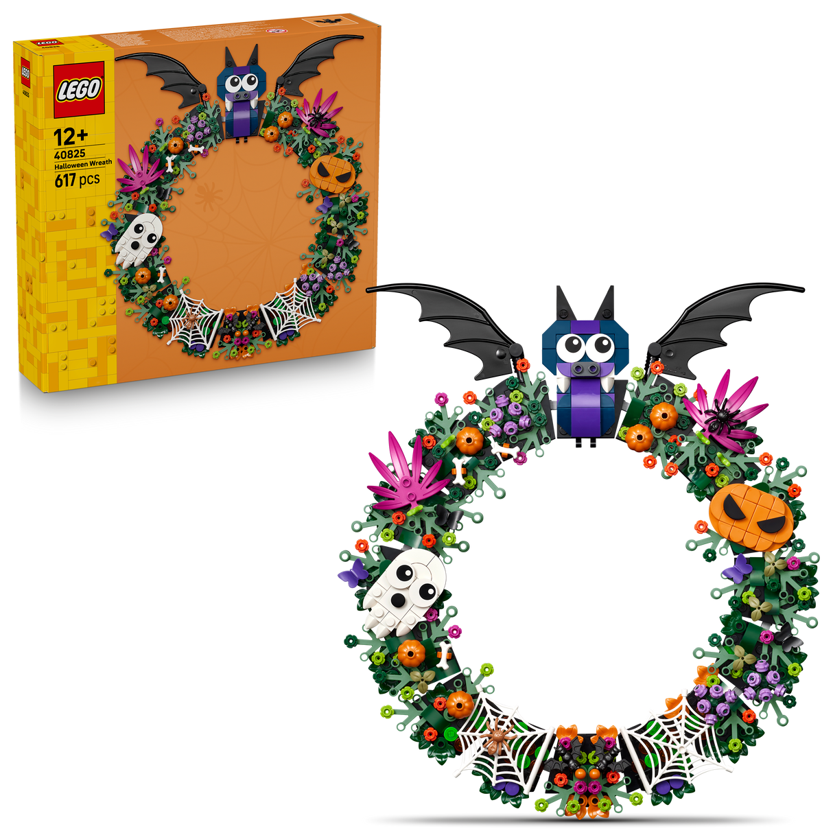 LEGO® Halloween Wreath Decoration for Home 40825