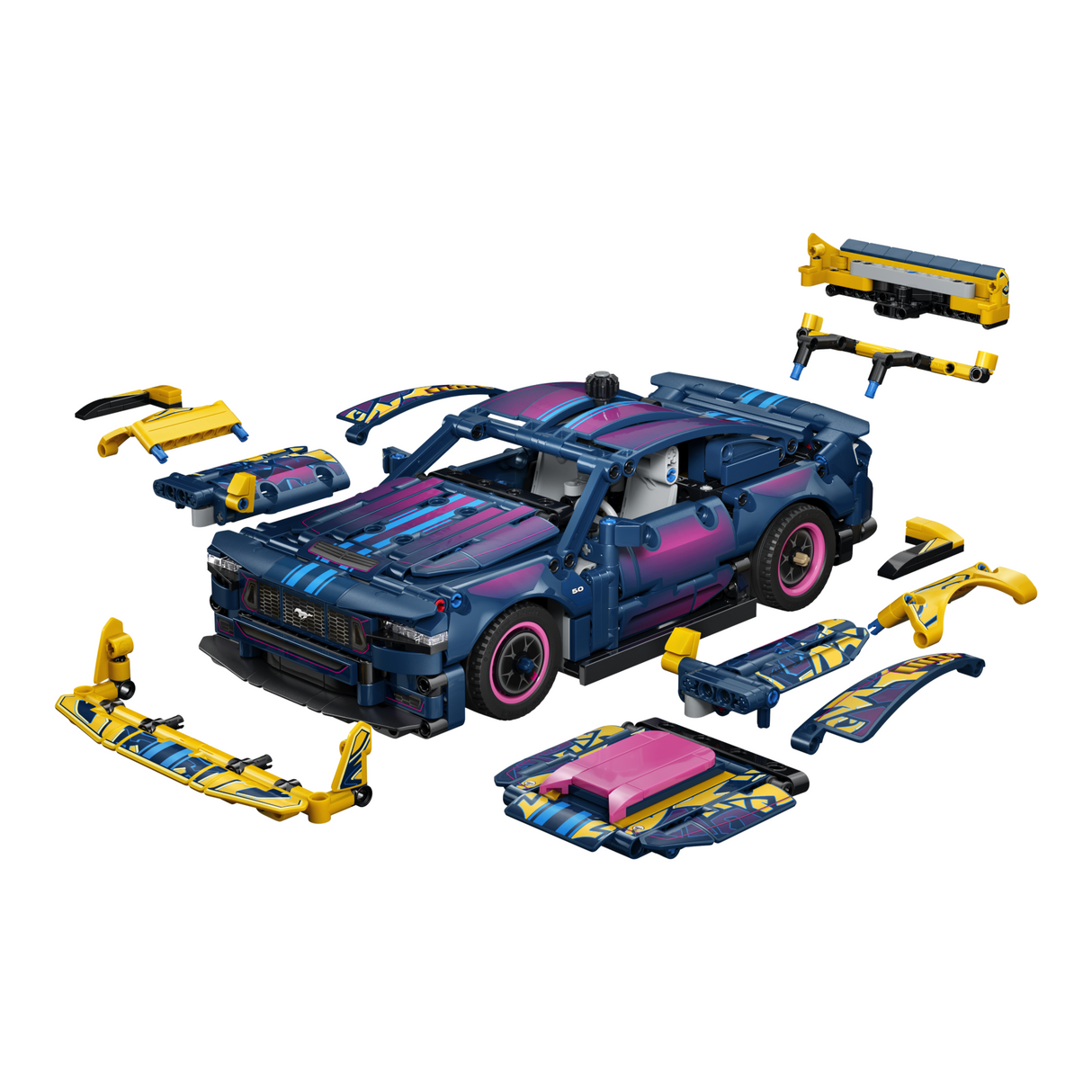 LEGO® Technic Custom Garage Ford Mustang GT Car Toy 42236 - CONSTRUCTION - LEGO/KNEX ETC - Beattys of Loughrea