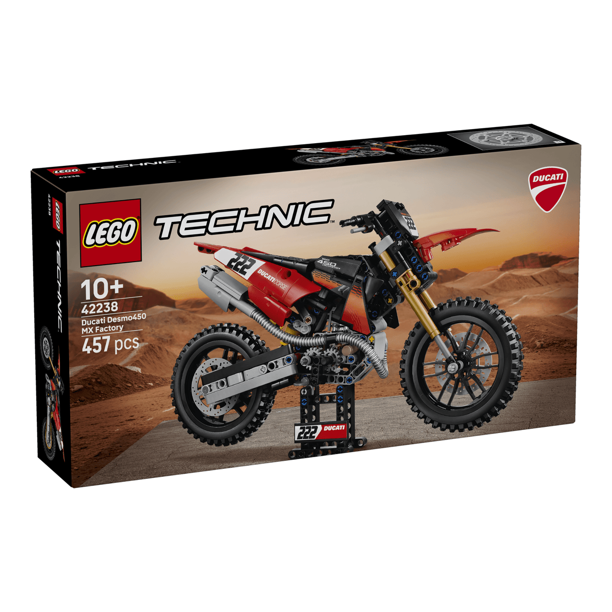 LEGO® Technic Ducati Desmo450 MX Factory Motorcycle 42238 - CONSTRUCTION - LEGO/KNEX ETC - Beattys of Loughrea