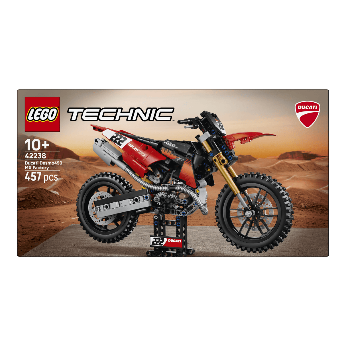 LEGO® Technic Ducati Desmo450 MX Factory Motorcycle 42238 - CONSTRUCTION - LEGO/KNEX ETC - Beattys of Loughrea