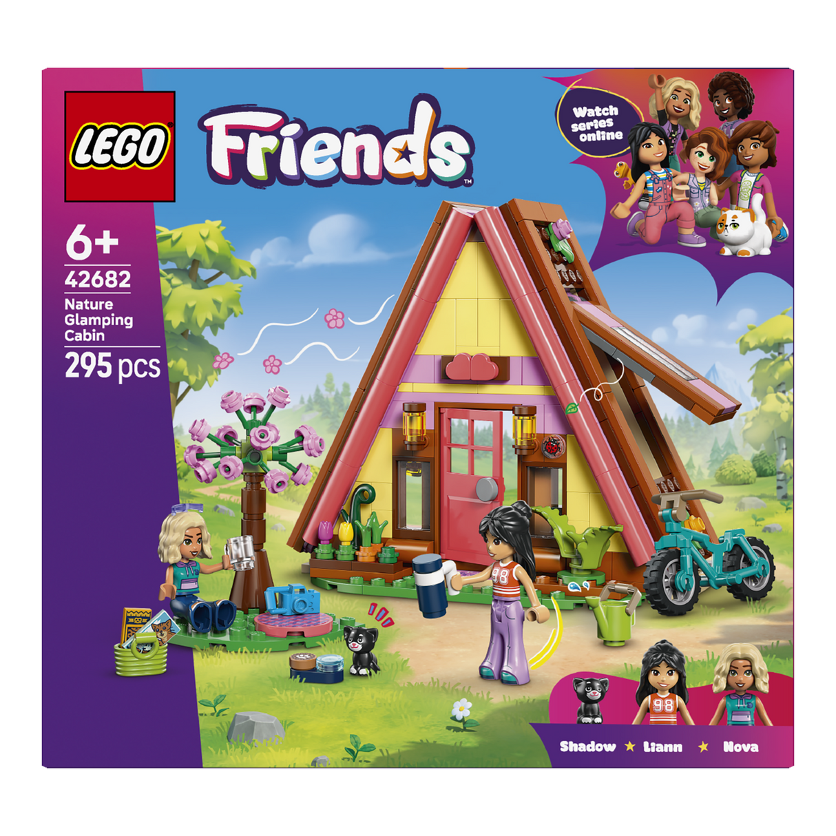 LEGO® Friends Nature Glamping Cabin Building Toy 42682 - CONSTRUCTION - LEGO/KNEX ETC - Beattys of Loughrea