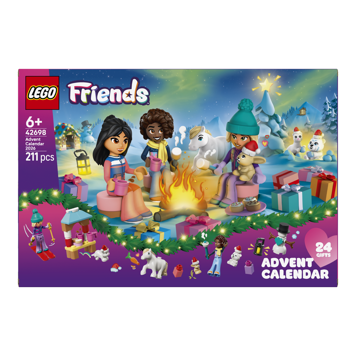LEGO® Friends Advent Calendar 2026 Christmas Toy 42698 - CONSTRUCTION - LEGO/KNEX ETC - Beattys of Loughrea