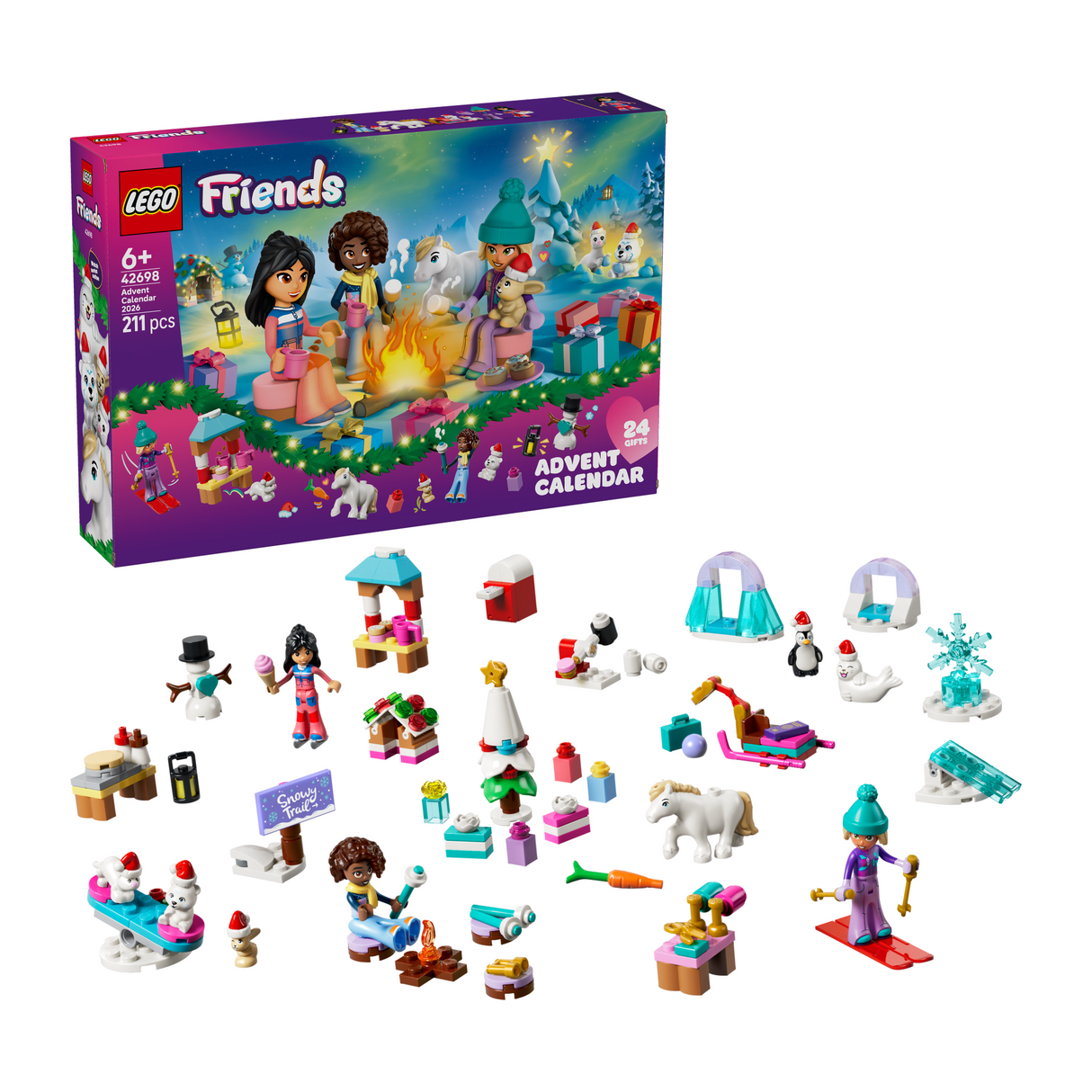 LEGO® Friends Advent Calendar 2026 Christmas Toy 42698