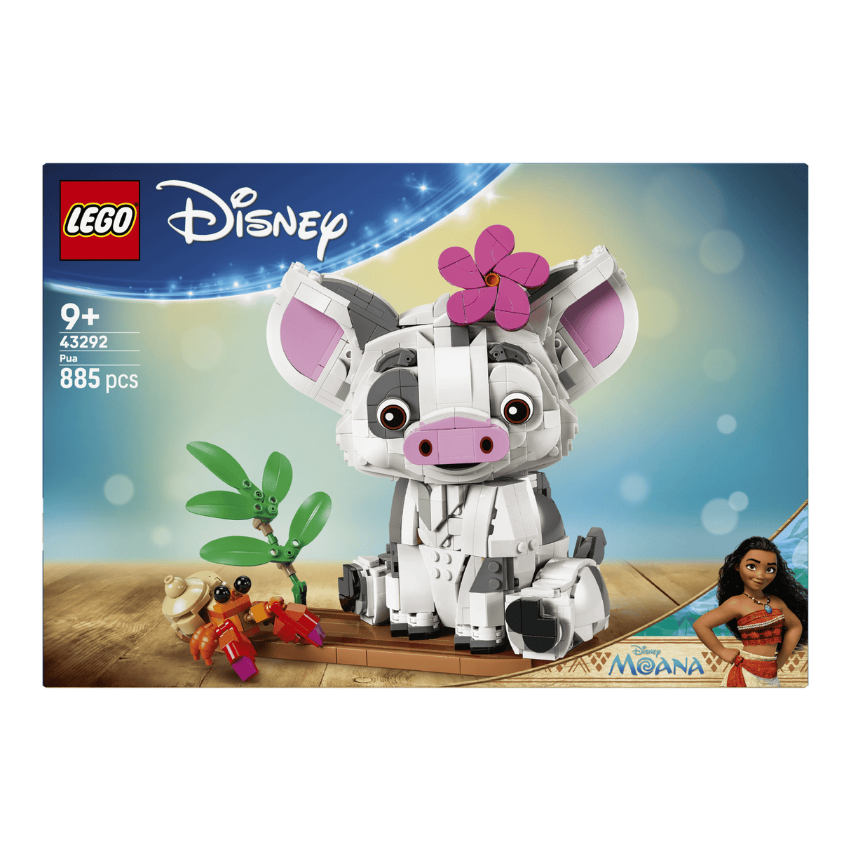 LEGO Disney Moana Pua Building Toy Pig Decoration 43292 - CONSTRUCTION - LEGO/KNEX ETC - Beattys of Loughrea