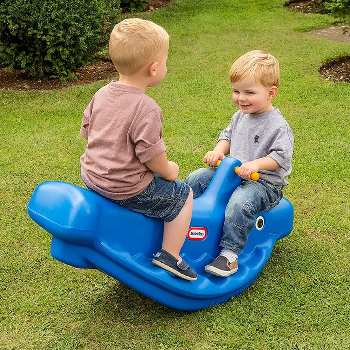 Little Tikes Whale Teeter Totter Blue - COUPES - Beattys of Loughrea