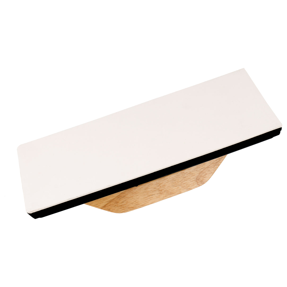 Medium-hard rubber float with wooden handle / 5898B