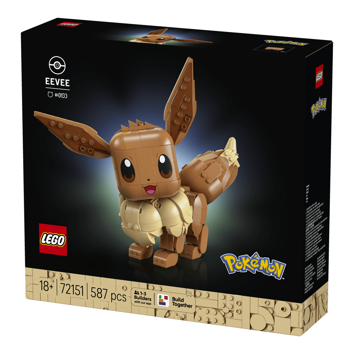 LEGO Pokémon 72151 Eevee Set - CONSTRUCTION - LEGO/KNEX ETC - Beattys of Loughrea