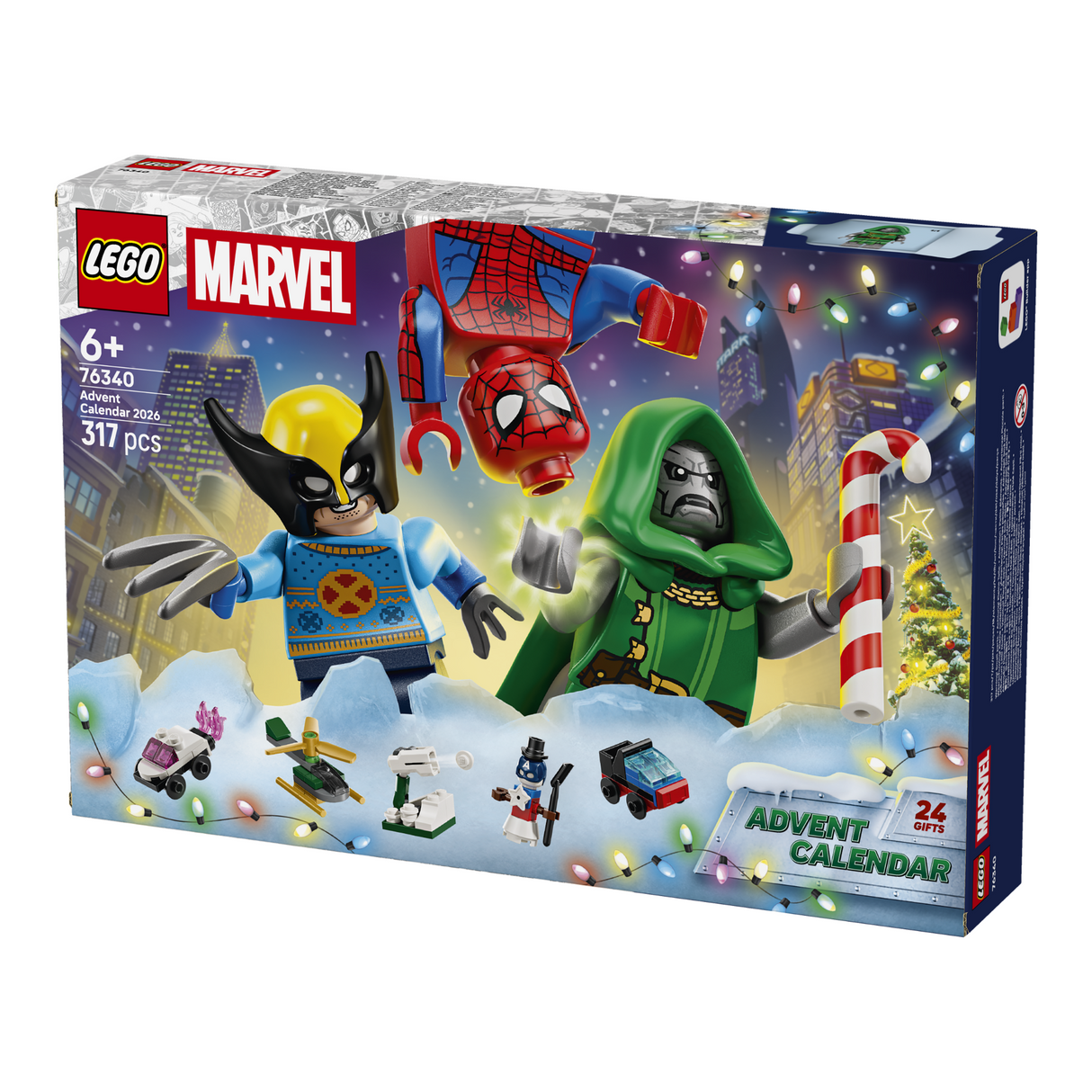 LEGO® ǀ Marvel Advent Calendar 2026 Christmas Gift 76340