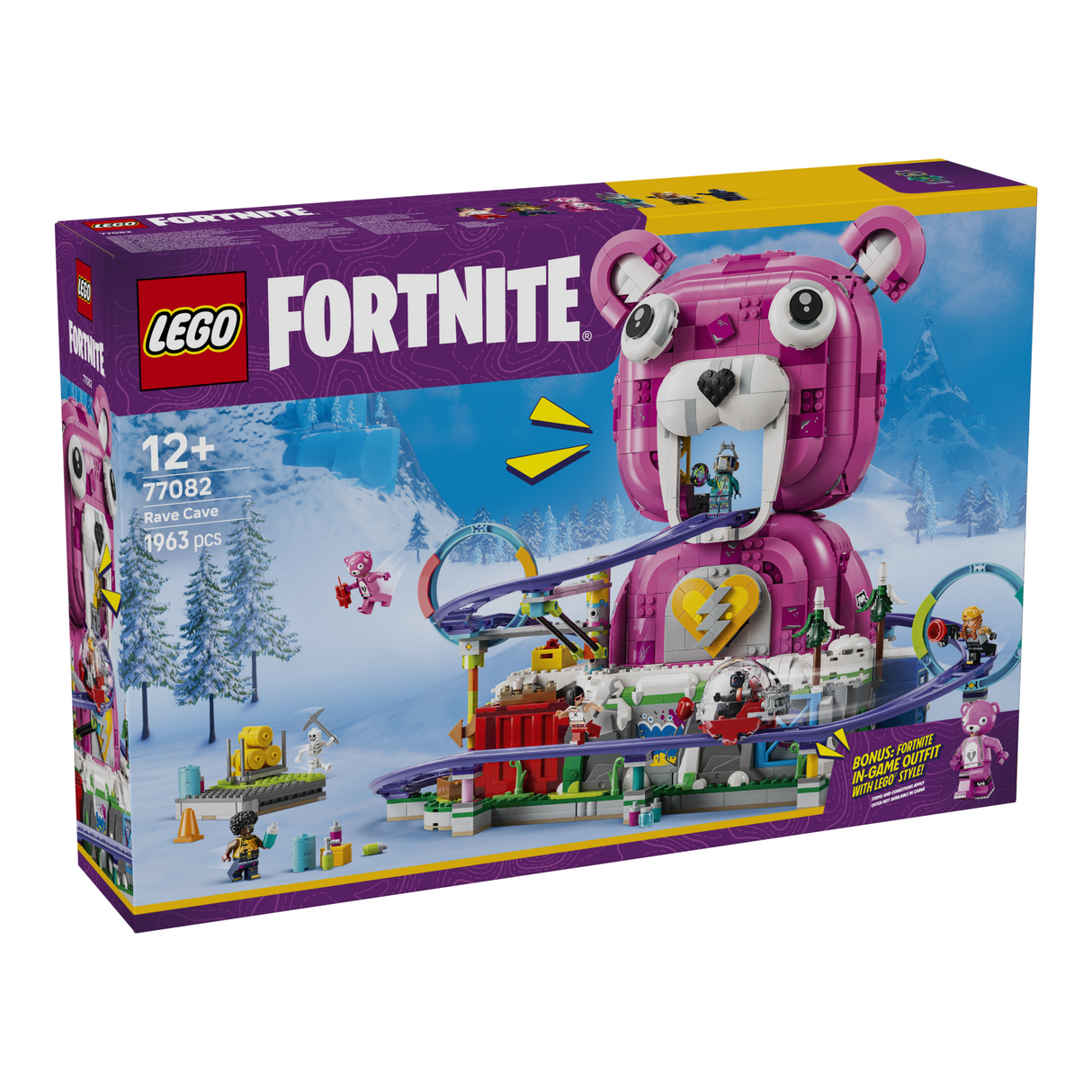 LEGO Fortnite Rave Cave Building Set 77082