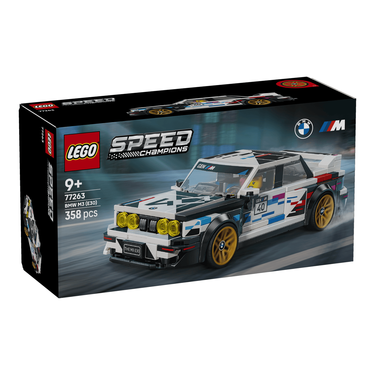 LEGO® Speed Champions BMW M3 (E30) Toy Car Kit 77263 - CONSTRUCTION - LEGO/KNEX ETC - Beattys of Loughrea
