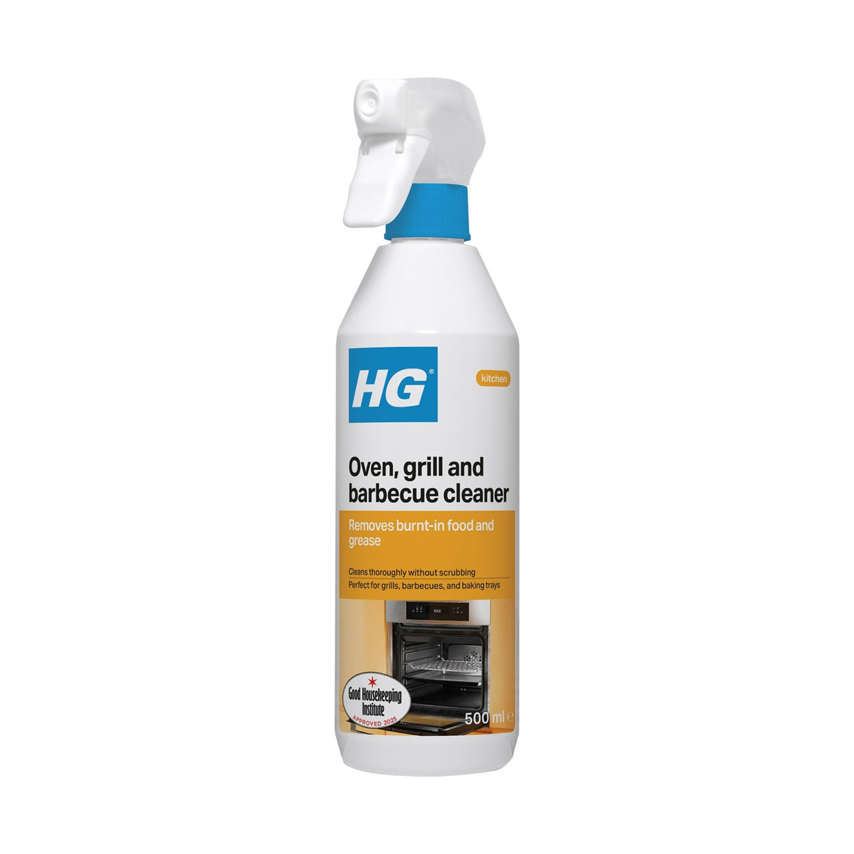 HG Oven, Grill & BBQ Cleaner Spray 500ml