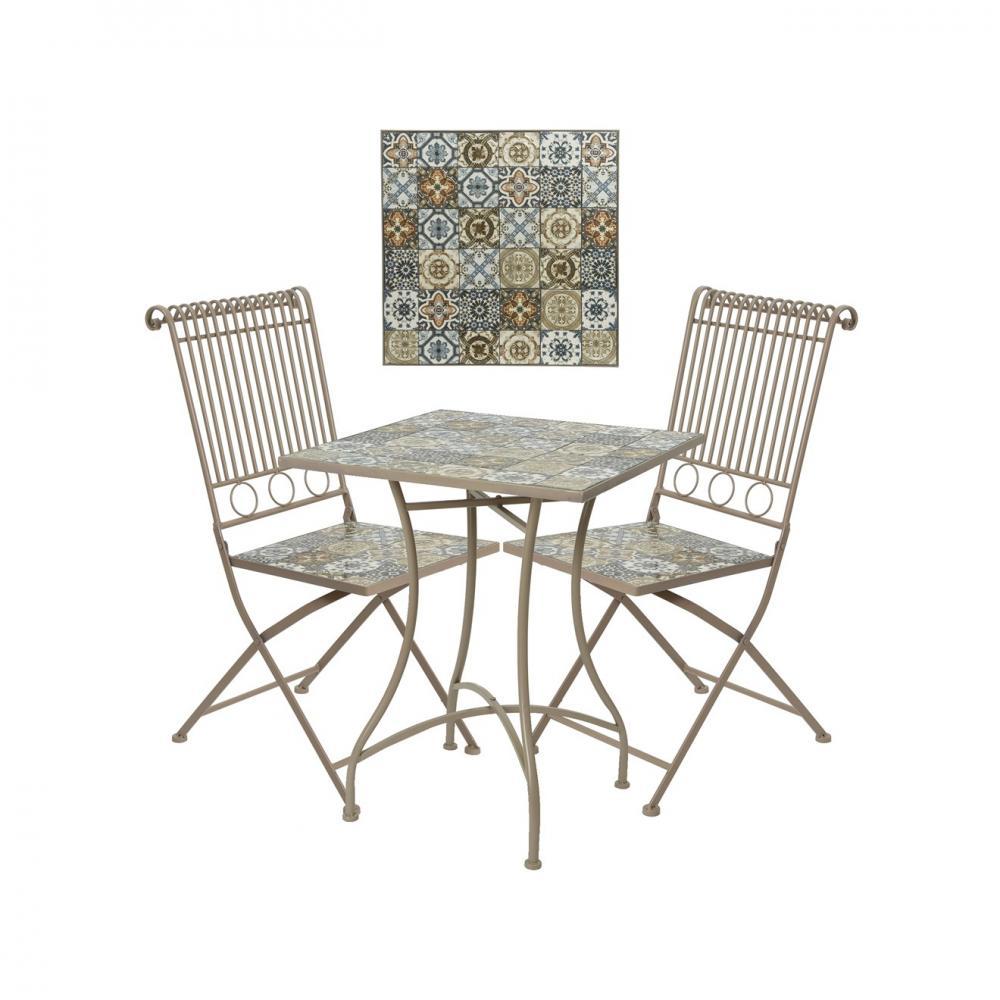 Venice Mosaic Bistro set - BISTRO SET 2 PERSON - Beattys of Loughrea