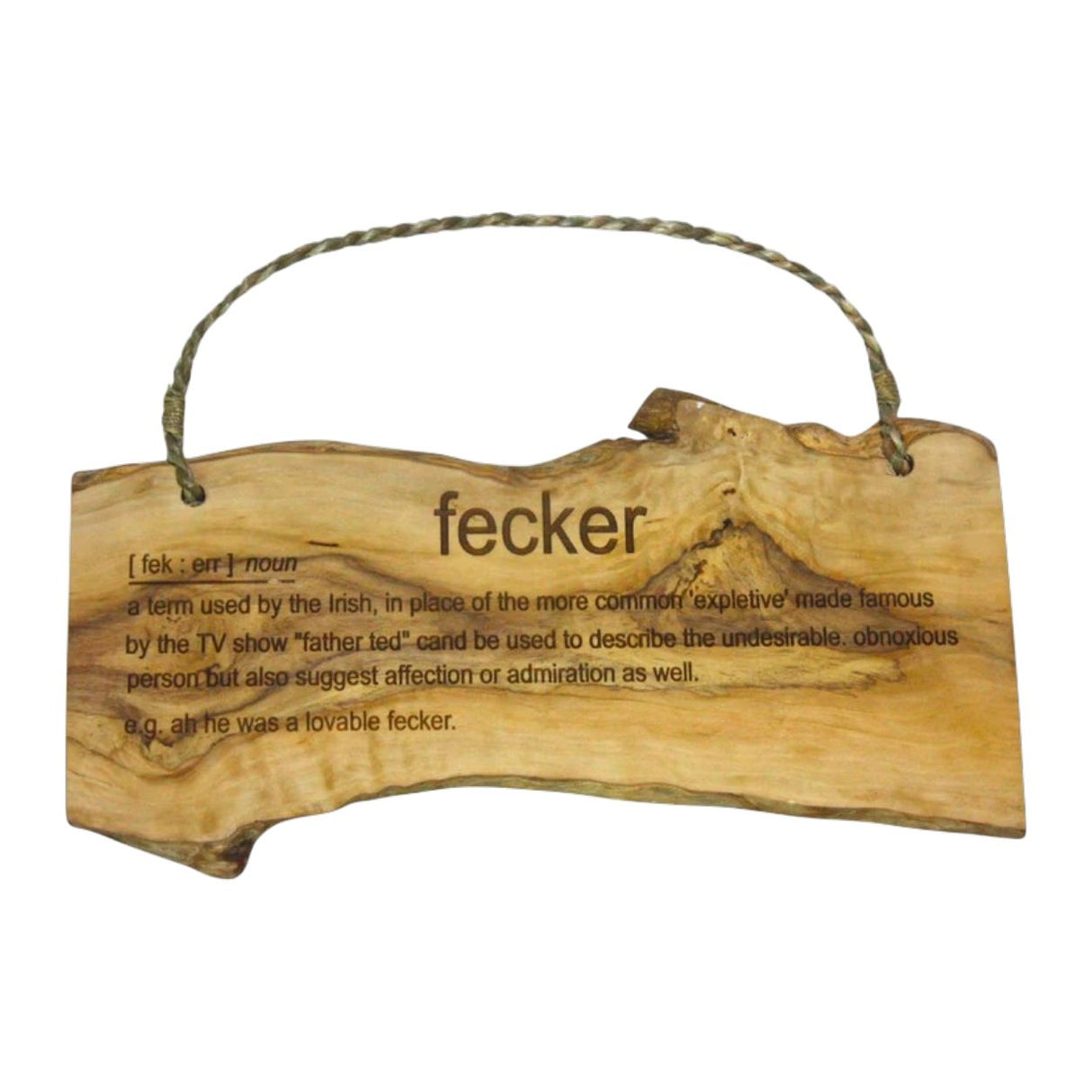 Fecker Novelty Irish Sign - HGRL007
